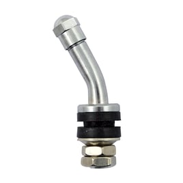 Screw-in tubeless valve stem. acorn cap