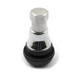 Press-in tubeless valve stem. hex cap