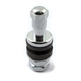 Screw-in tubeless valve stem. acorn cap