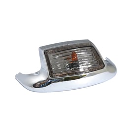 Fender tip with light, front