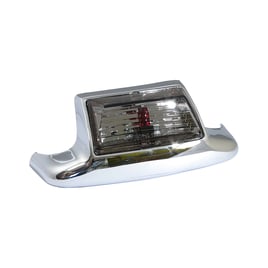 Fender tip with light, rear