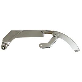 Upper belt guard, FXR. Chrome