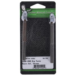 GW, generator mount kit. Chrome. Acorn