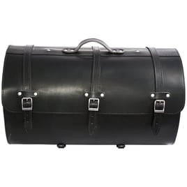 Motorcycle suitcase black