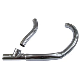 WLA 2-1 replica head pipe set, chrome