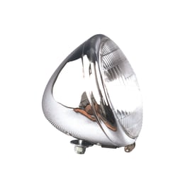 6-1/2" springer headlamp assembly. 12v. Chrome