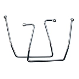 Saddlebag support kit. Chrome