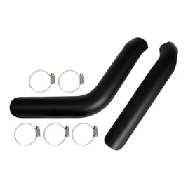 Big Twin plain heat shield set black