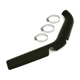 FL 2-1 exhaust front header heatshield black