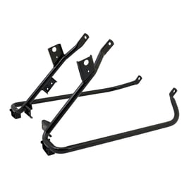 Saddlebag support bracket set. Black