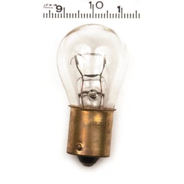 Light bulb 12-volt 23w. Single filament. Clear