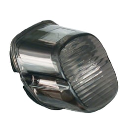 Laydown taillight lens. Light smoke
