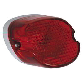 Laydown taillight. Red lens