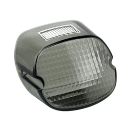 Laydown taillight lens. Light smoke