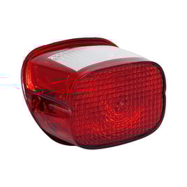 OEM style taillight lens. Red lens