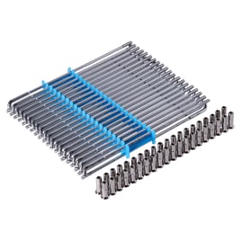 Spoke set 19", 205mm. Chrome