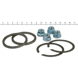 James, exhaust gasket & mount kit. Wire/Graphite gaskets
