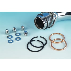 James, exhaust gasket & mount kit. Copper gaskets