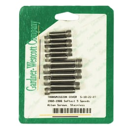 TRANSM. END COVER SCREW KIT, STAINLESS