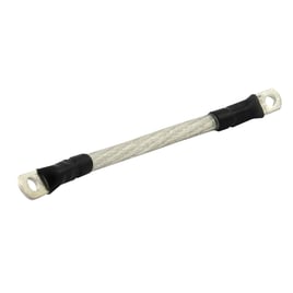 All Balls, universal battery cable 7" (18cm) long. Clear