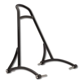 Burly, sissy bar. 13" black, no backrest pad