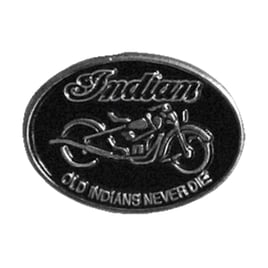 Indian motorcycle pin