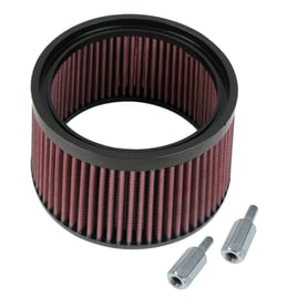 S&S, Stealth high flow air filter element kit. Extra wide