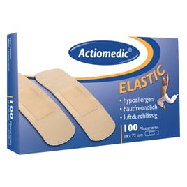 GM ACTIOMEDIC ELASTIC PLASTER STRIPS