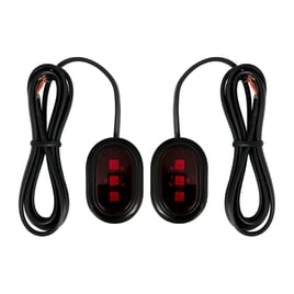 Custom Dynamics, antenna replacing light set. Black