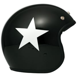 Vintage helmet Star matte black