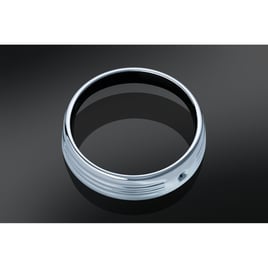 Kuryakyn, 7" headlamp trim ring. Chrome