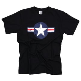 T-SHIRT AIR FORCE STAR & BARS