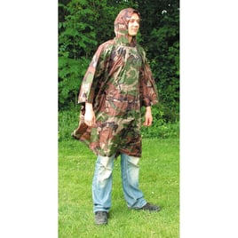 FOSTEX PONCHO WOODLAND CAMO