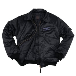 HEAVY CWU JACKET BLACK