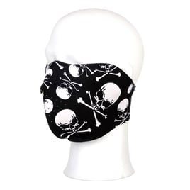 HALF FACE SKULL&BONES FACE MASK