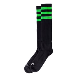 American Socks Knee High Ghostbusters, triple green striped