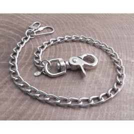Amigaz Splicer Chrome Wallet Chain 16"