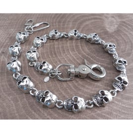 Amigaz Monster Skull Wallet Chain 22"