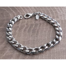 Amigaz Small Laser Leash Chain Bracelet 7,5"