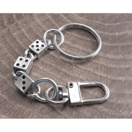 Amigaz Multi Dice Clip-On key chain