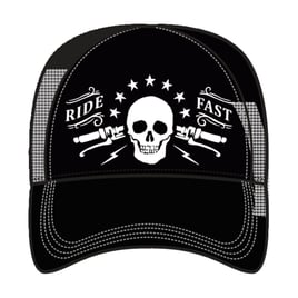 LT, MEN'S TRUCKER HAT RIDE FAST