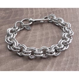 AmiGaz double ring chain bracelet
