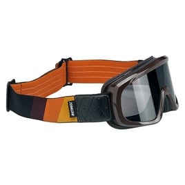 Biltwell Overland 2.0 Tri-Stripe goggle brown G/R/B