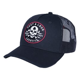 Lucky 13 Fast & Loud adj trucker cap black