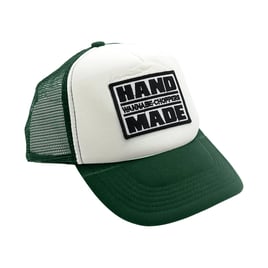 Wannabe choppers trucker cap white/dark green