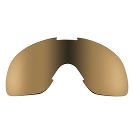 Biltwell Overland goggle lens gold mirror brown
