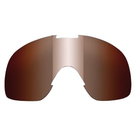 Biltwell Overland goggle lens chrome mirror brown