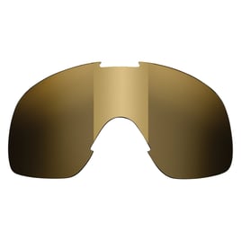 Biltwell Overland goggle lens gold mirror smoke