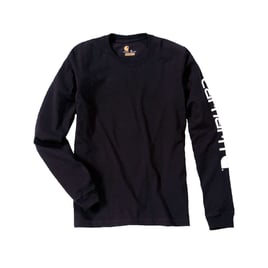 Carhartt Sleeve logo longsleeve black