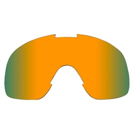 Biltwell Overland goggle lens lime mirror brown